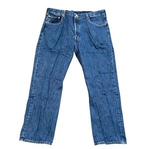 Classic Blue Relaxed Fit Men's Jeans